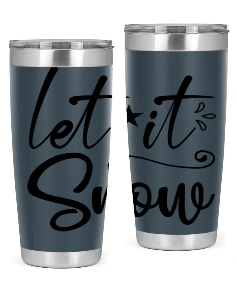 Let it snow 292#- winter- Tumbler