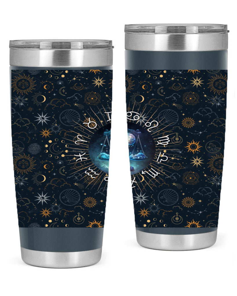 Libra Straight 317#- zodiac- Tumbler