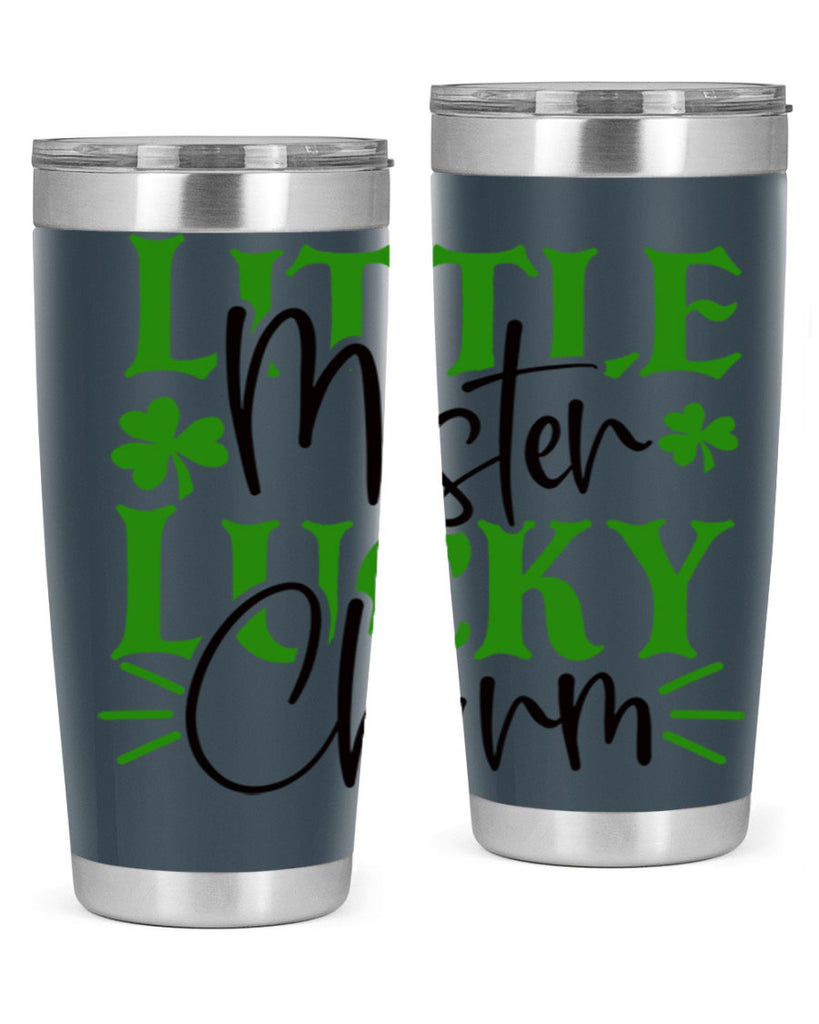 Little Mister Lucky Charm Style 153#- St Patricks Day- Tumbler