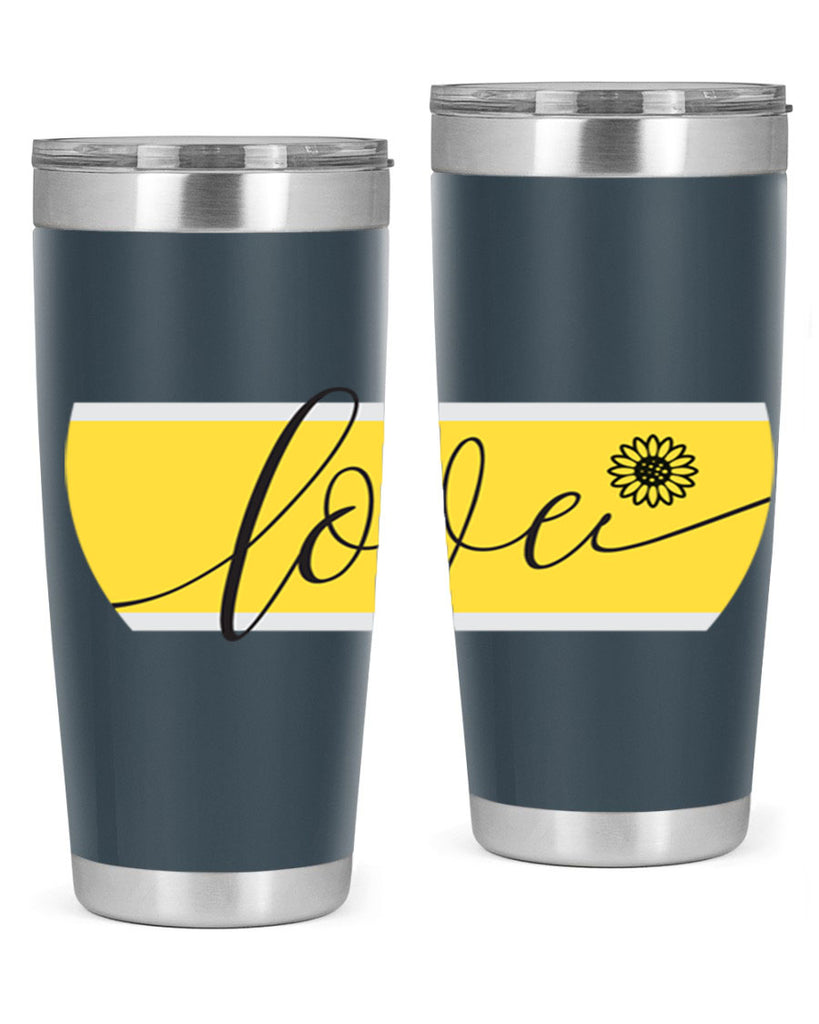 Love and daisy327#- spring- Tumbler