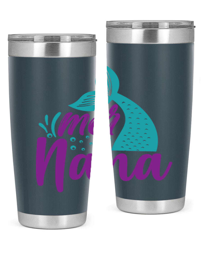 Mer Nana 343#- mermaid- Tumbler