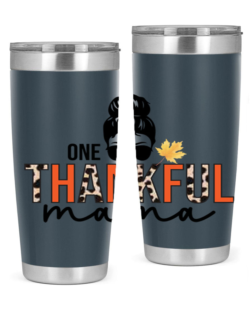 One thankful mama 463#- fall- Tumbler