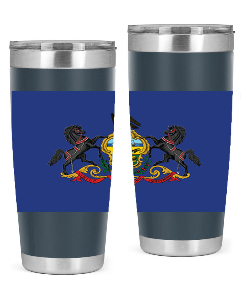 Pensilvania 14#- Us Flags- Tumbler