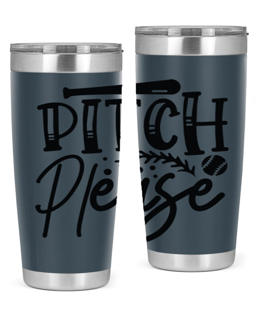 Pitch Please 2037#- baseball- Tumbler