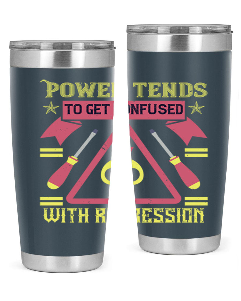 Power tends to get confused with repression Style 17#- electrician- tumbler