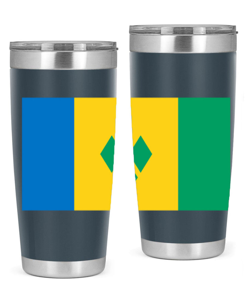Saint Vincent and the Grenadines 50#- world flags- Tumbler