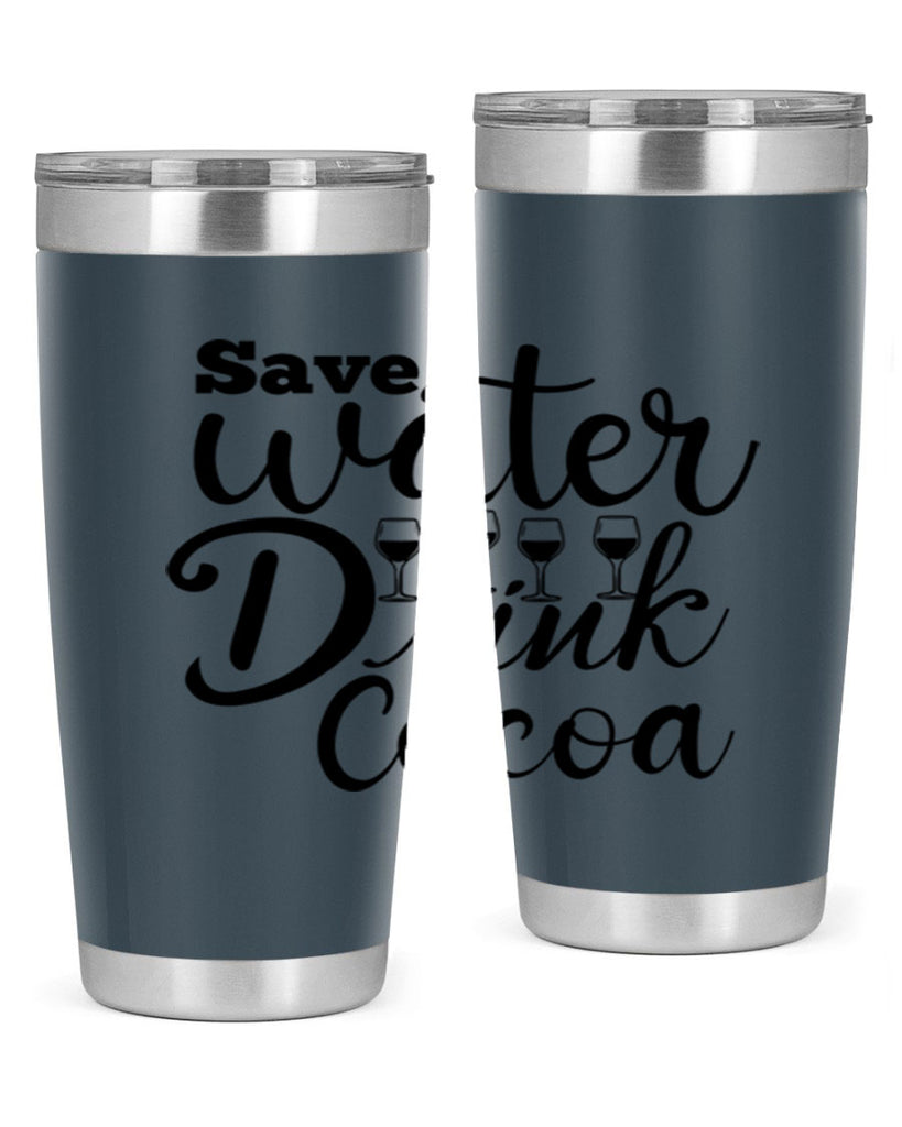 Save Water Drink Cocoa 353#- winter- Tumbler