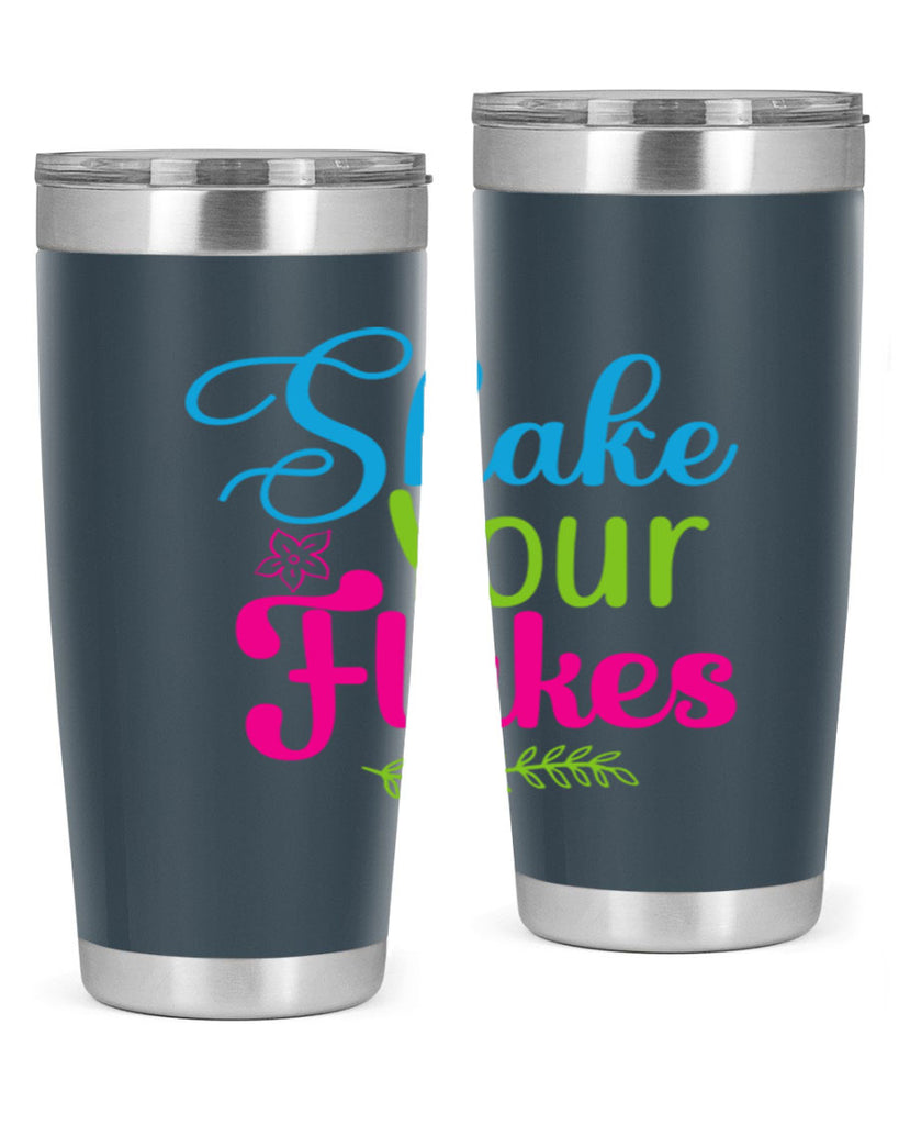Shake Your Flakes 356#- winter- Tumbler
