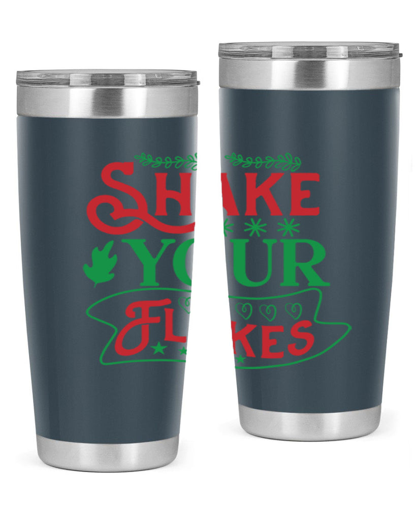 Shake Your Flakes 358#- winter- Tumbler