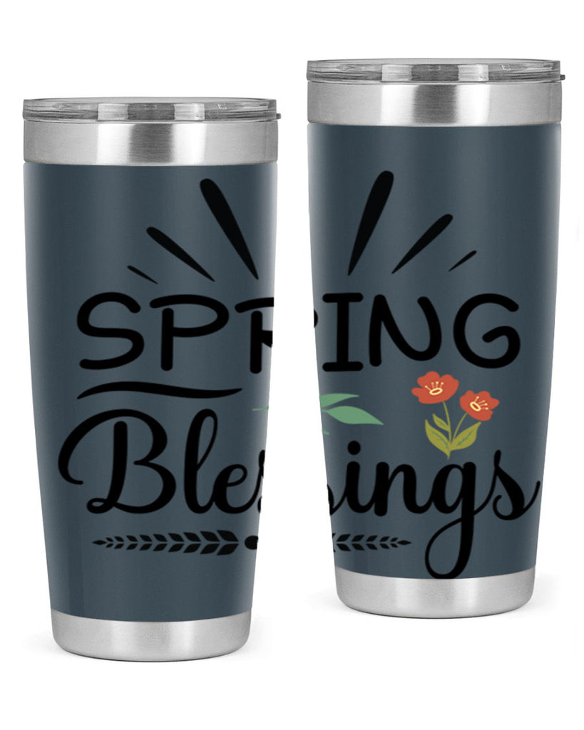 Spring Blessings  482#- spring- Tumbler