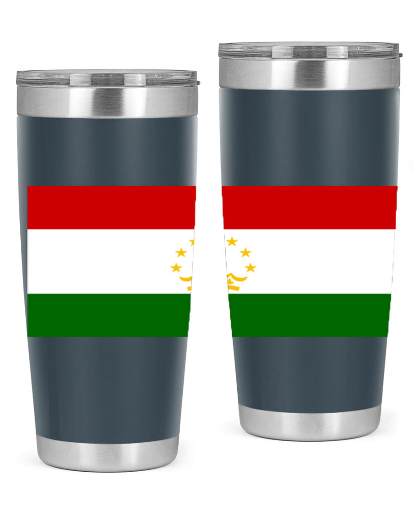 Tajikistan 25#- world flags- Tumbler