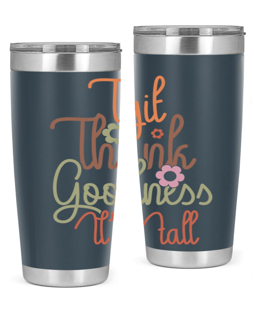 Tgif Thank Goodness Its Fall 596#- fall- Tumbler