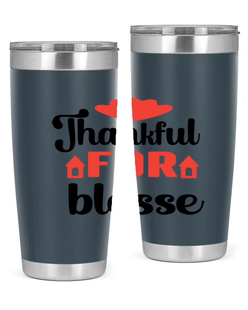 Thankful for blesse 599#- fall- Tumbler