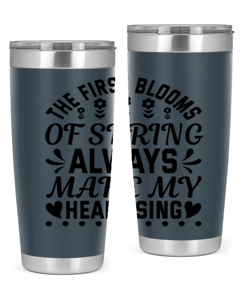 The first blooms of spring 549#- spring- Tumbler