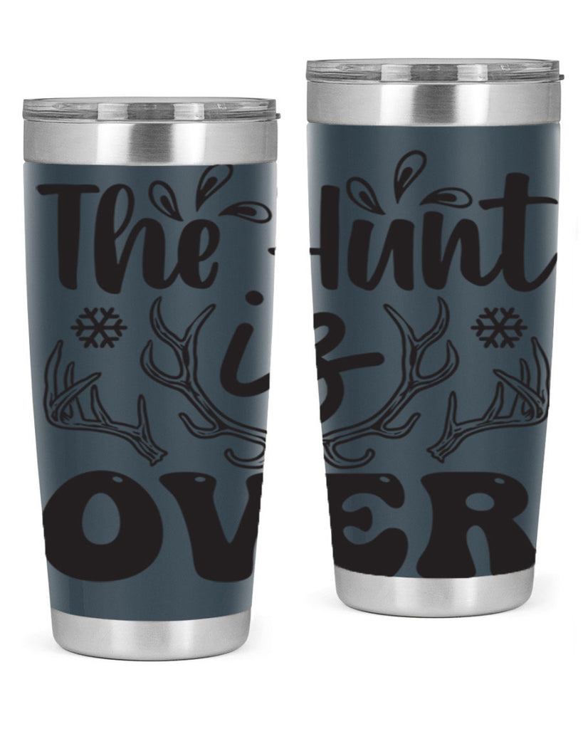 The hunt is over 403#- winter- Tumbler
