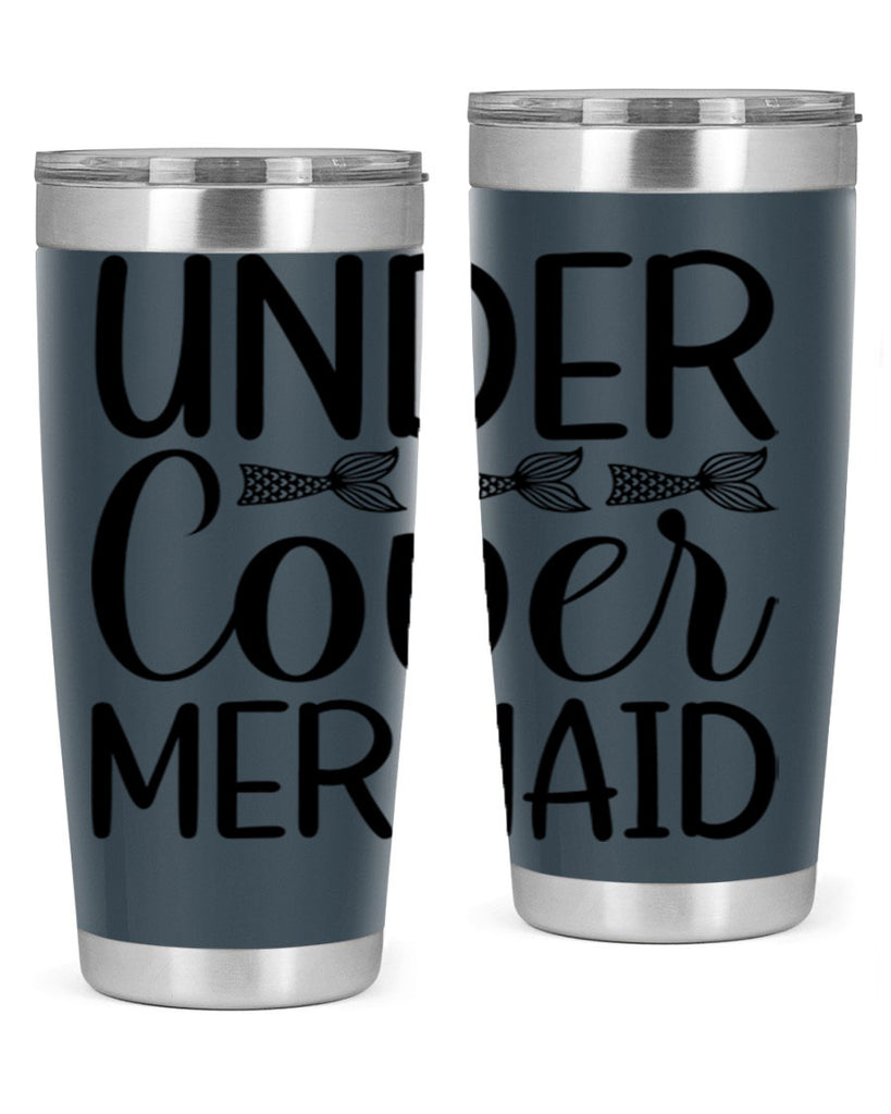 Under Cover Mermaid 647#- mermaid- Tumbler