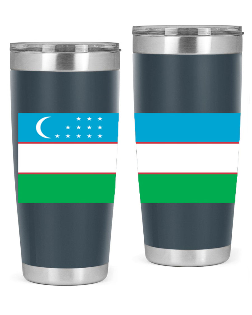 Uzbekistan 8#- world flags- Tumbler