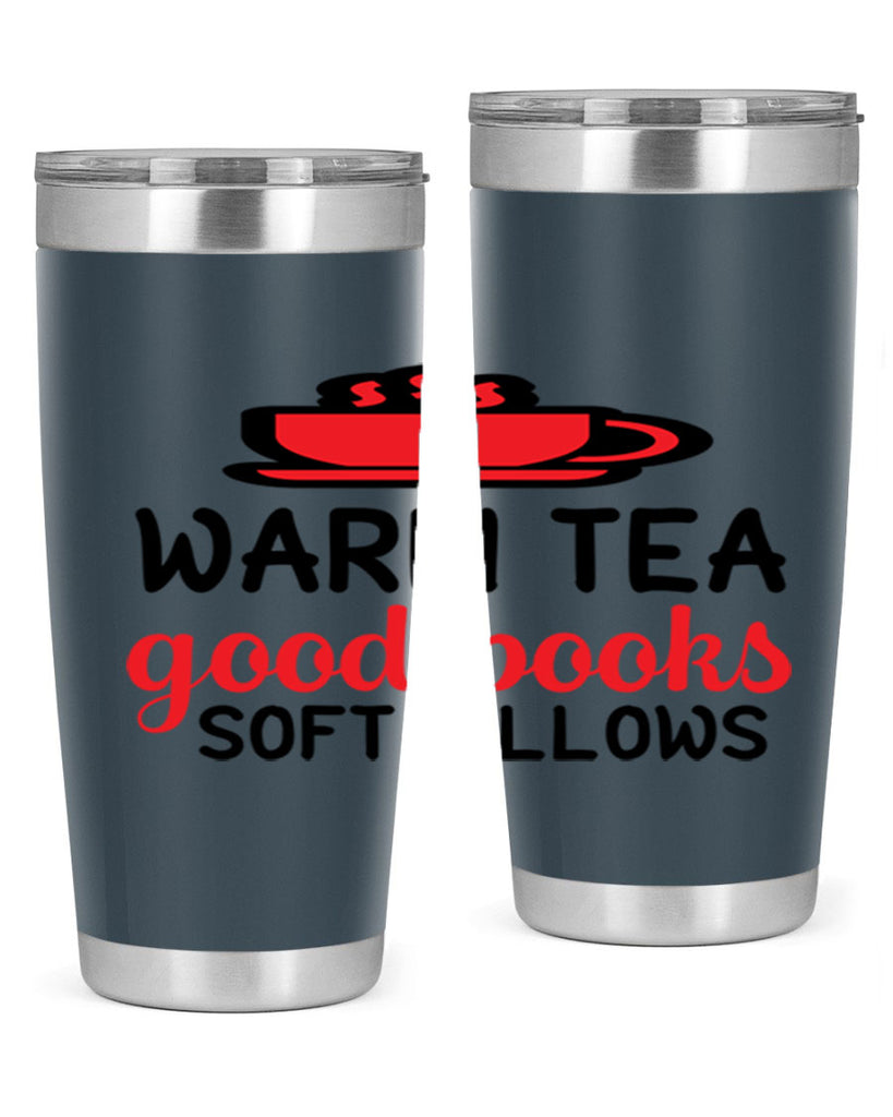 Warm tea good books soft pillows 448#- winter- Tumbler