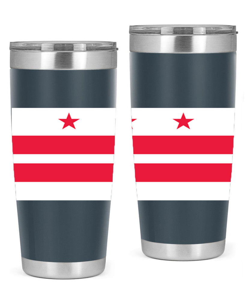 Washington DC 5#- Us Flags- Tumbler