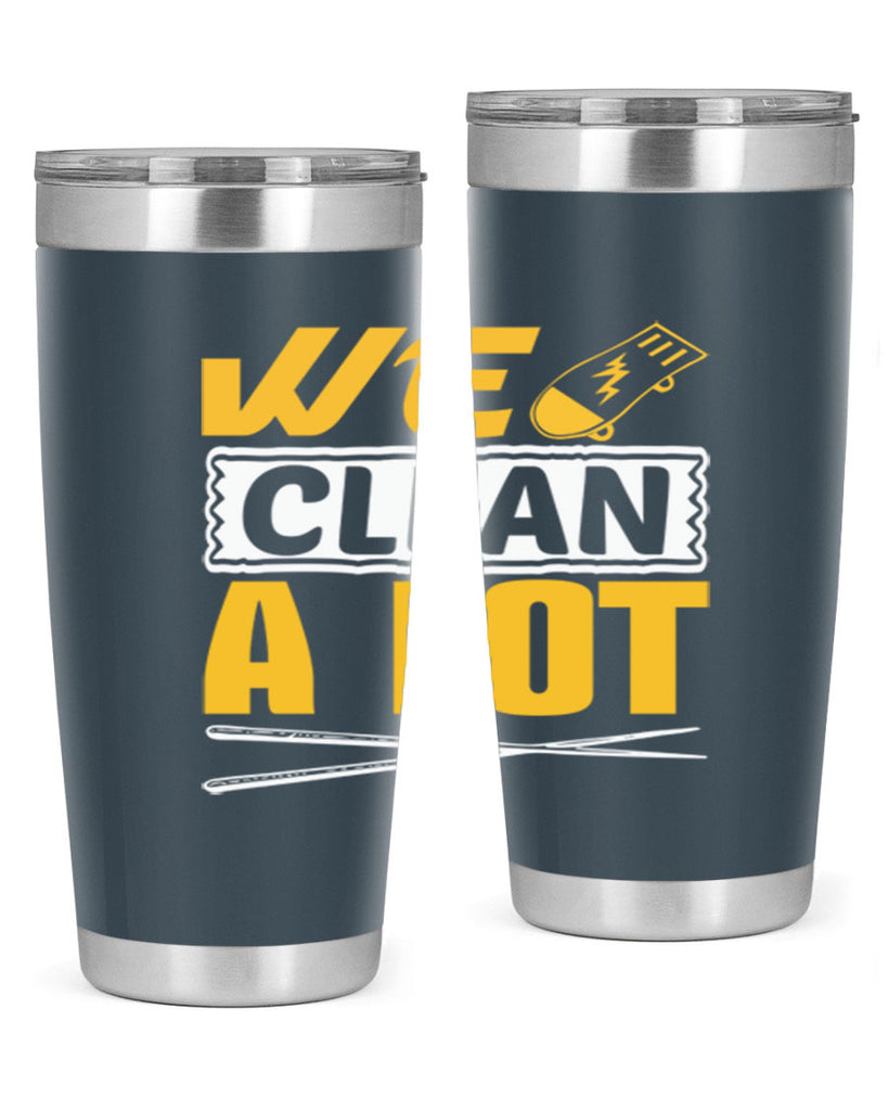 We clean a lot Style 10#- cleaner- tumbler