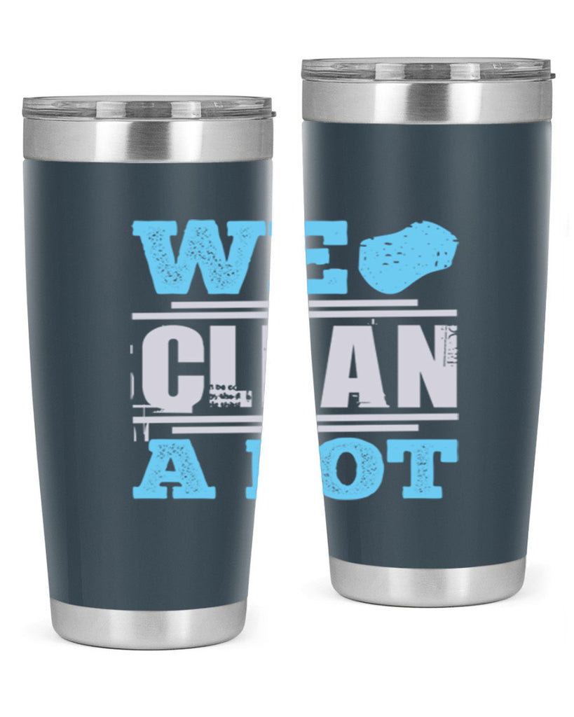 We clean a lot Style 11#- cleaner- tumbler