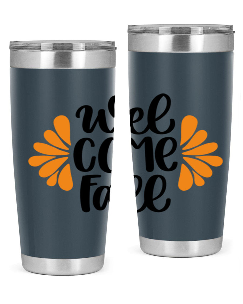Welcome Fall 516#- fall- Tumbler