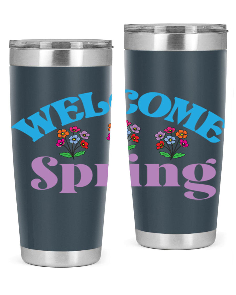 Welcome Spring  600#- spring- Tumbler