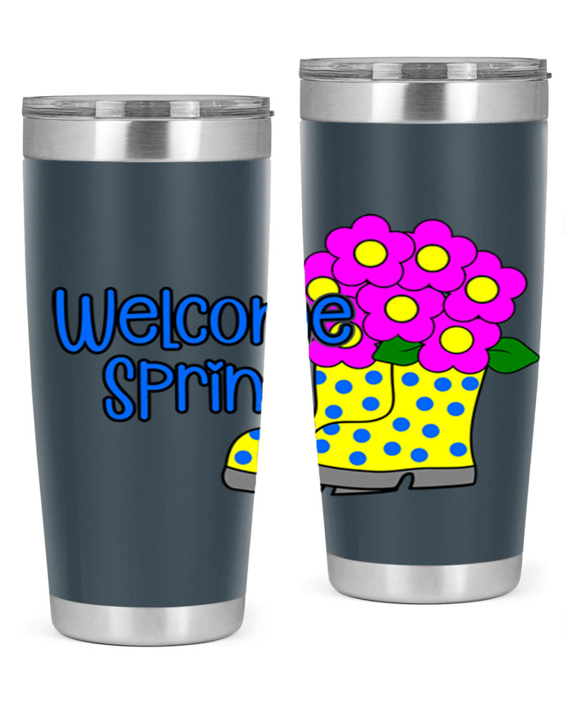 Welcome Spring rainboots page577#- spring- Tumbler