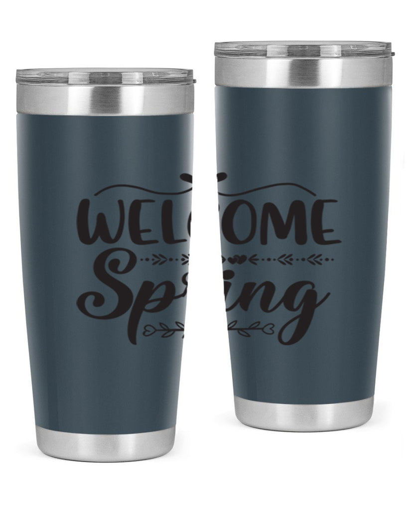 Welcome spring 576#- spring- Tumbler
