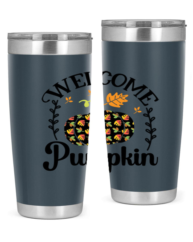 Welcomepumpkin 640#- fall- Tumbler