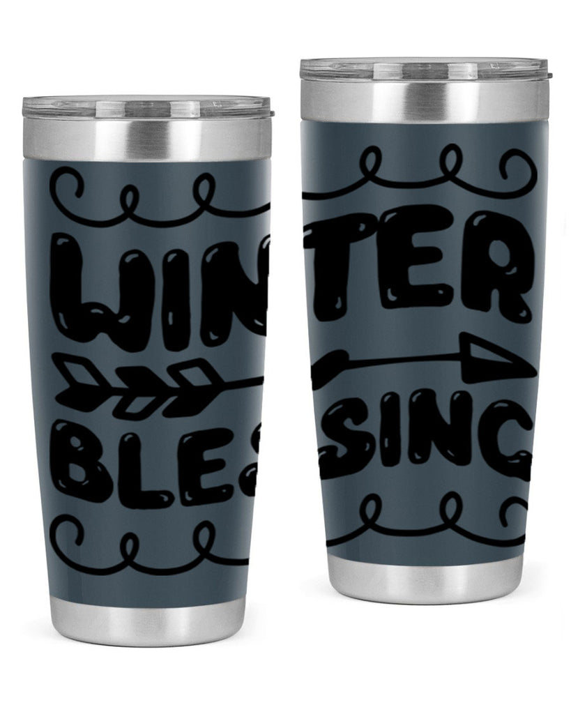 Winter Blessing 545#- winter- Tumbler