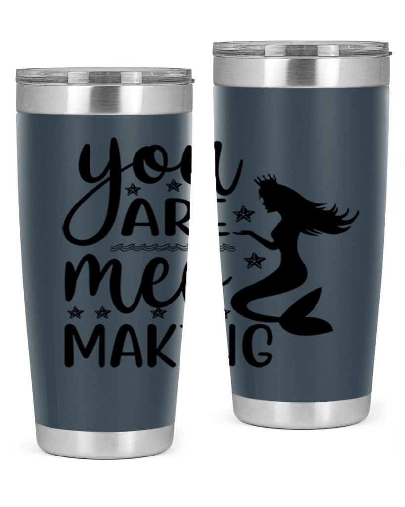 You are mer making 684#- mermaid- Tumbler