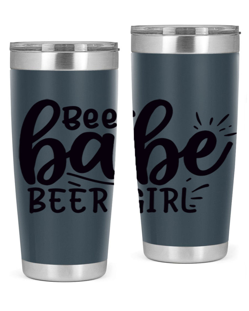 beer babe beer girl 136#- beer- Tumbler