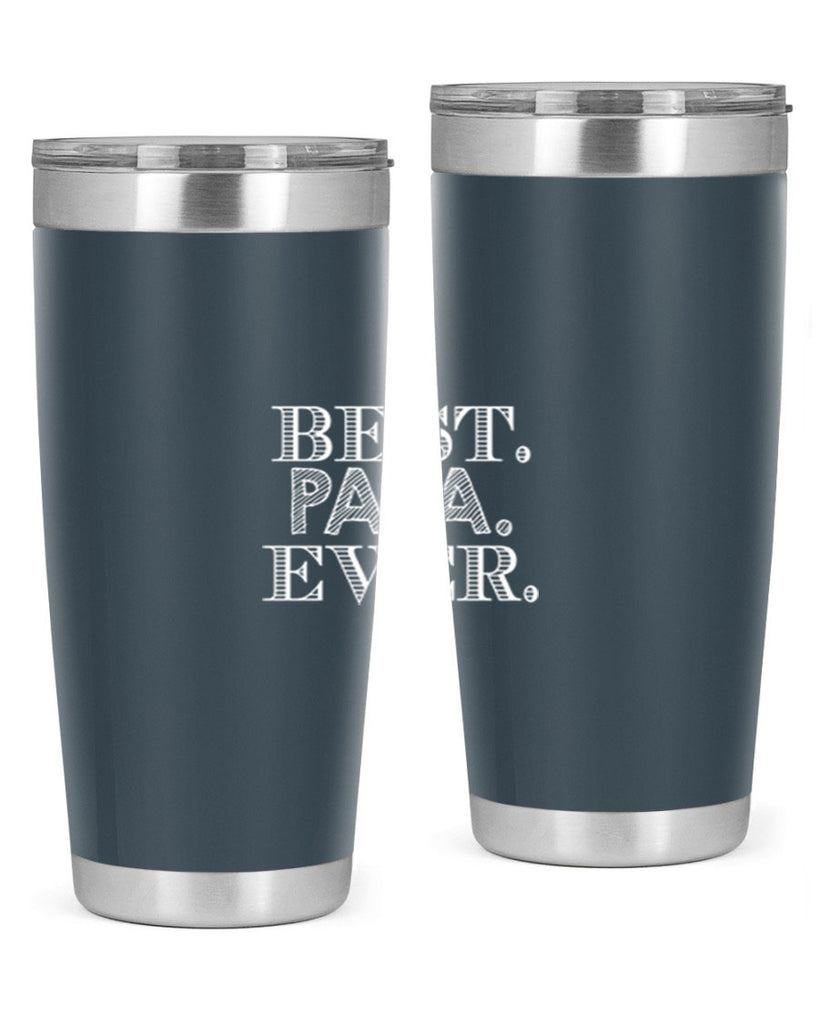 best papa ever 93#- grandpa - papa- Tumbler