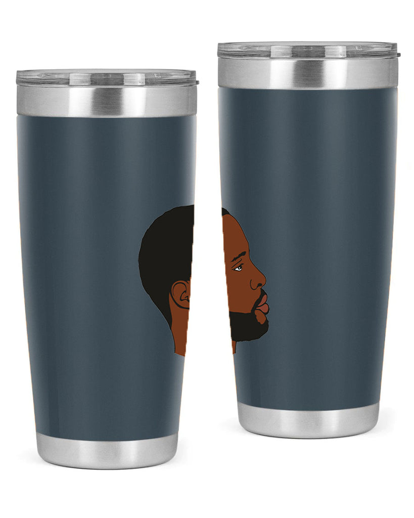 black man 35#- black men - boys- tumbler