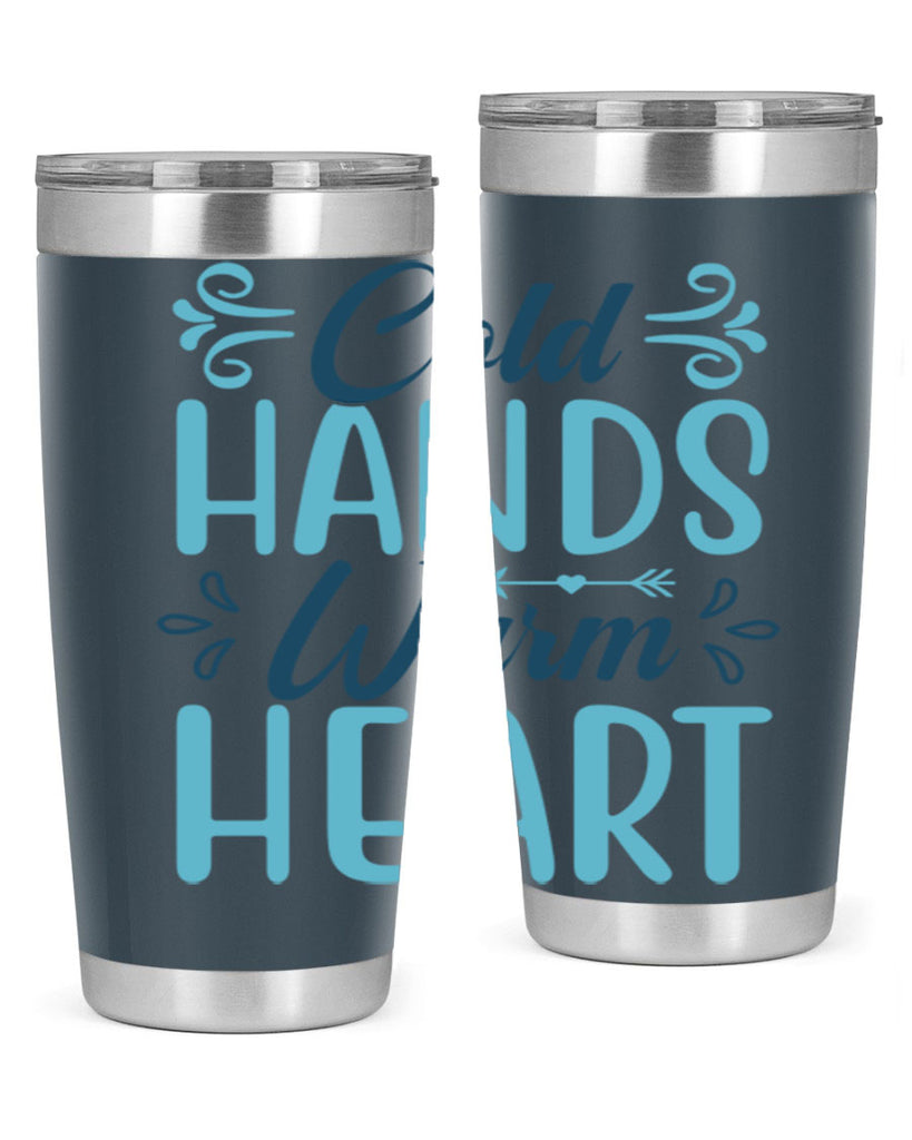 cold hands warm heart 50#- winter- Tumbler