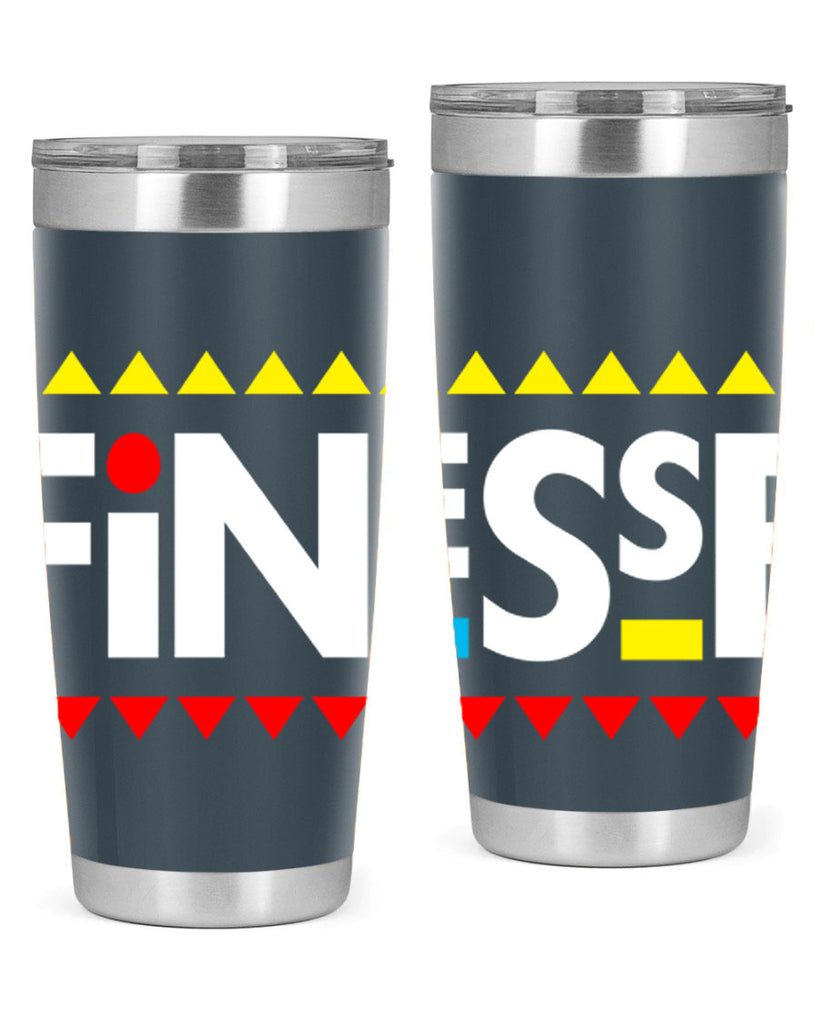 finesse 155#- black words phrases- Cotton Tank