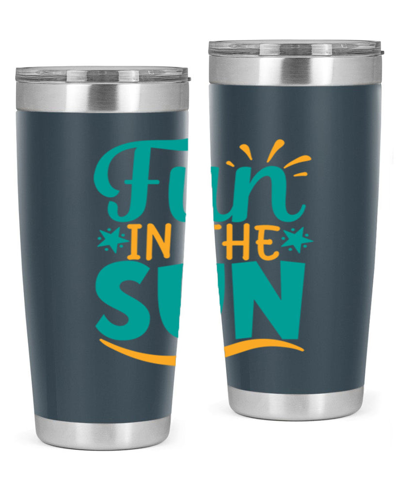 fun in the sun Style 103#- summer- Tumbler