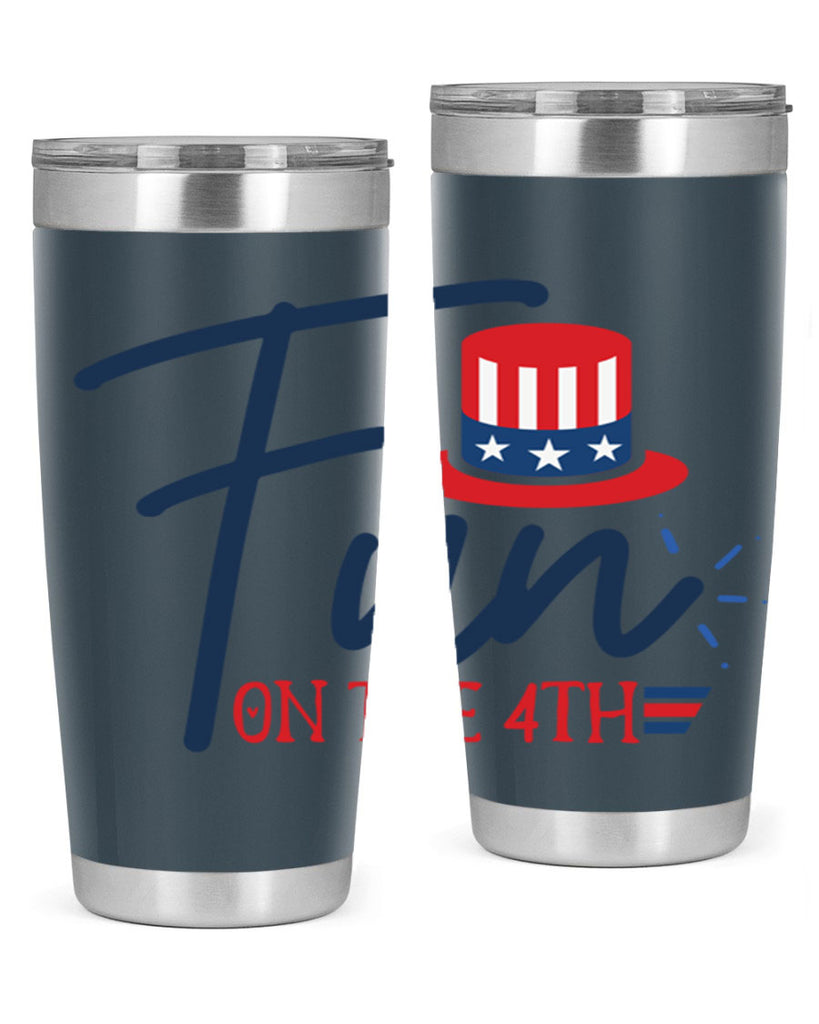 fun on the th Style 18#- Fourt Of July- Tumbler