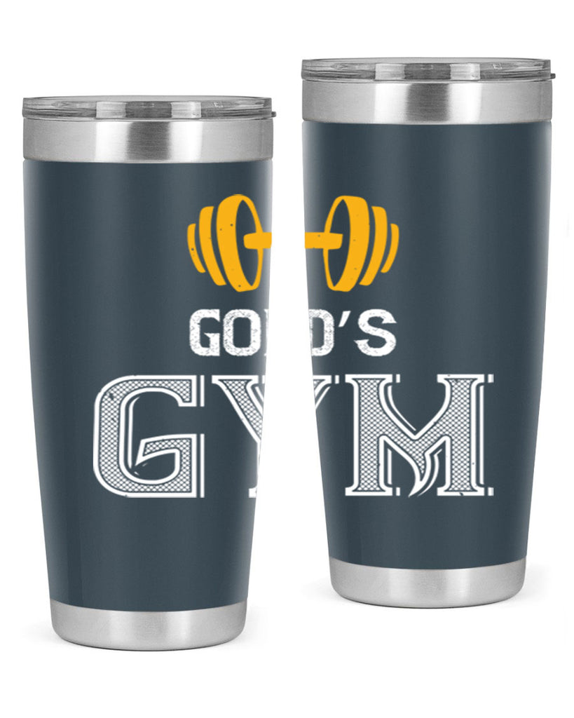 gold gym 101#- gym- Tumbler