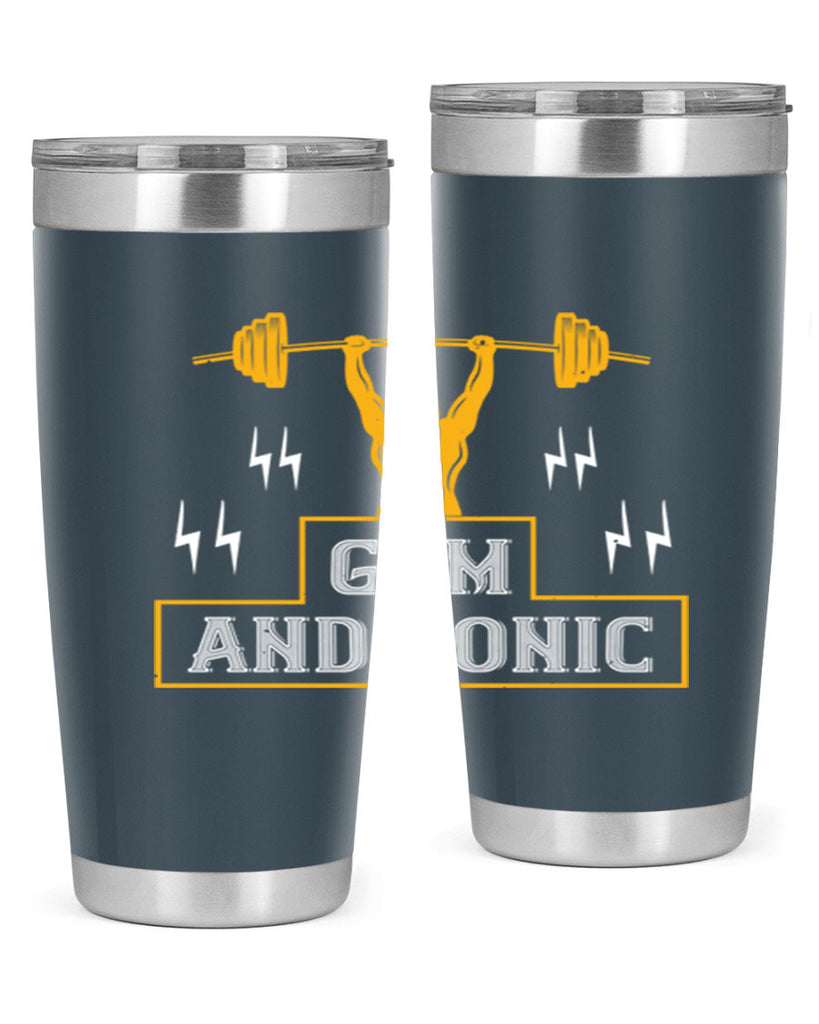 gym and tonic 100#- gym- Tumbler