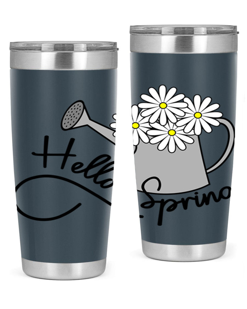 hello spring watering can208#- spring- Tumbler