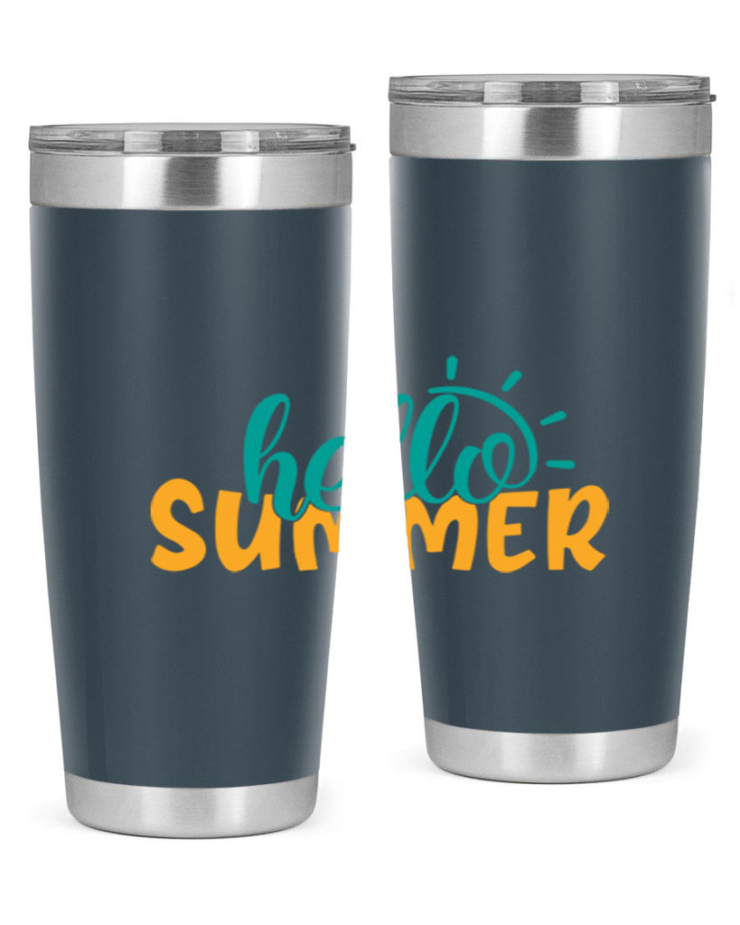hello summer Style 97#- summer- Tumbler