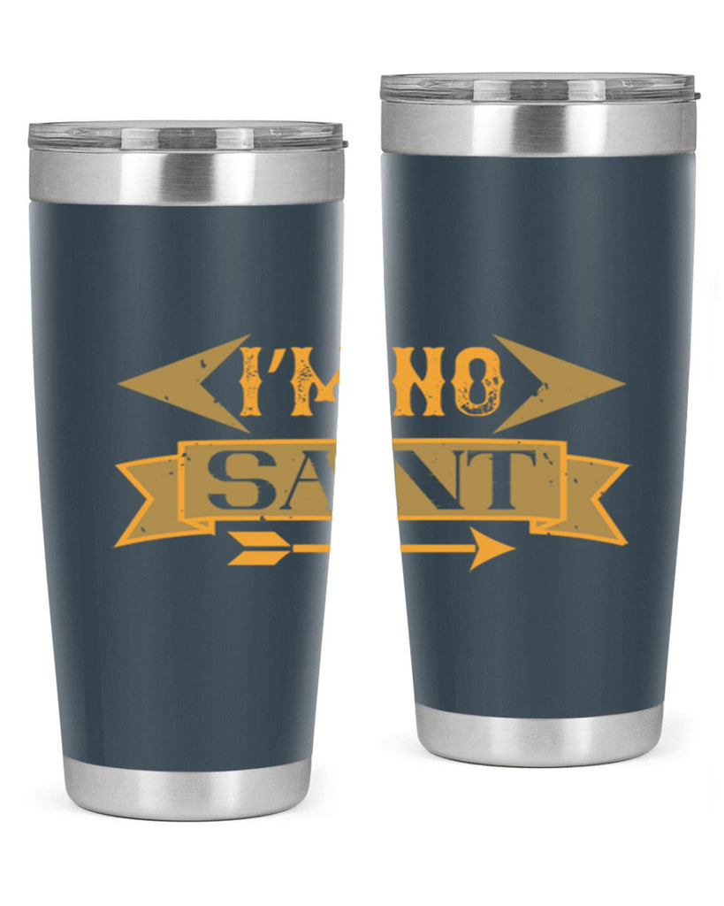 i’m no saint 59#- mardi gras- Tumbler