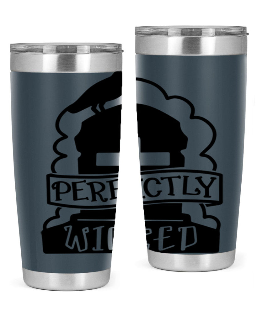 perfectly wicked 33#- halloween- Tumbler