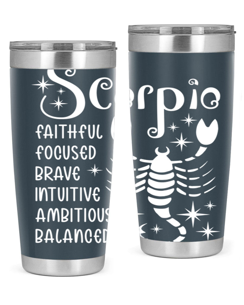 scorpio 435#- zodiac- Tumbler