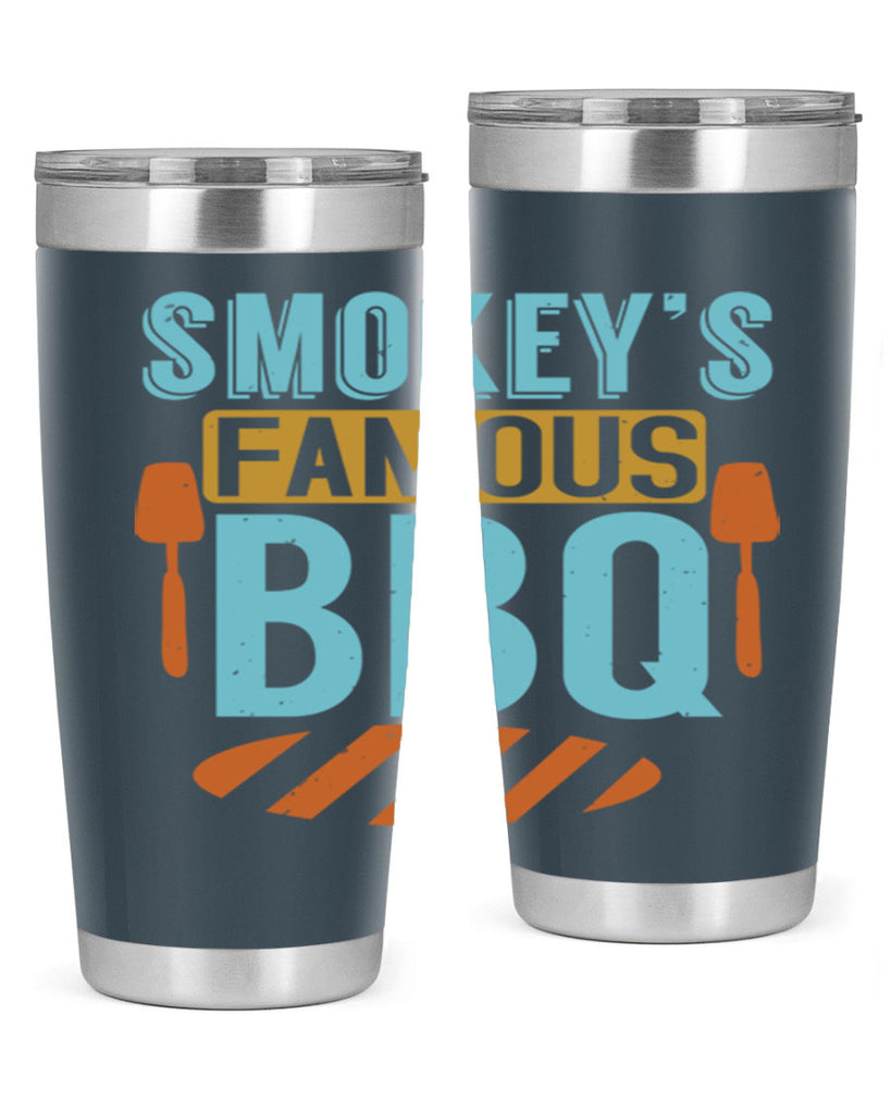 smokeys famous bbq 11#- bbq- Tumbler