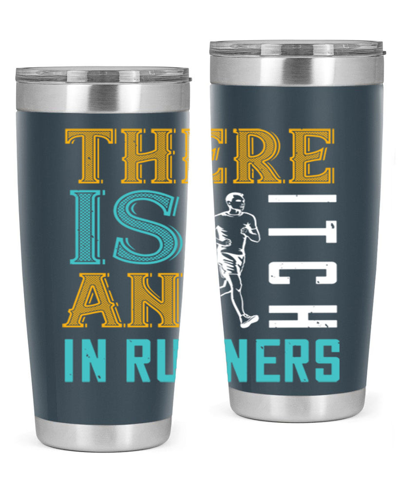 there is an itch in runners 9#- running- Tumbler