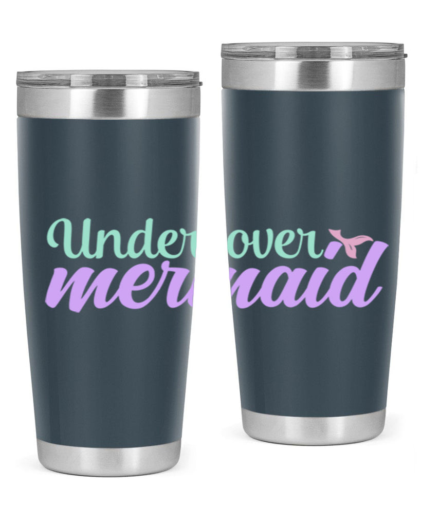 undercover mermaid 8#- mermaid- Tumbler