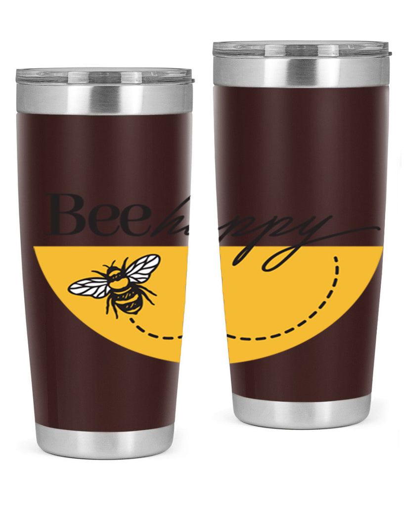 Bee Happy30#- spring- Tumbler
